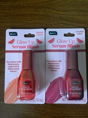 It’s bundle time! NWOT b pure 2pc Glow Up Serum Blush Set